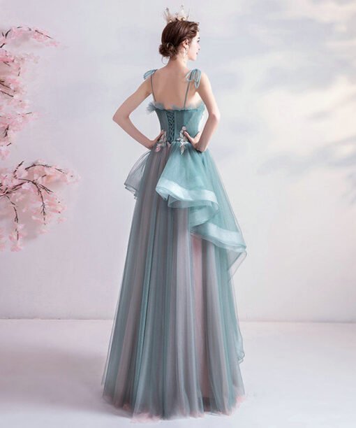blue green prom dress 1068-003