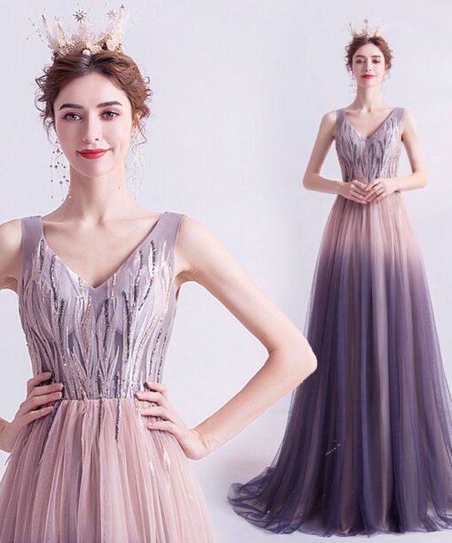 bohemian prom dress 1084-004