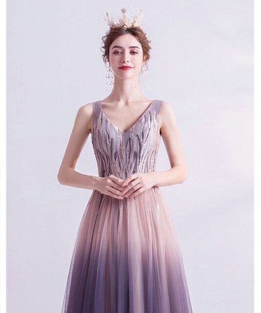 bohemian prom dress 1084-005