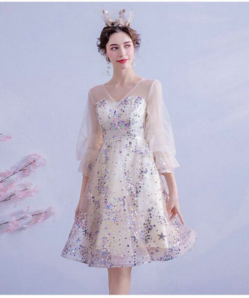 champagne cocktail dress 1069-003