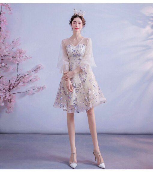 champagne cocktail dress 1069-006