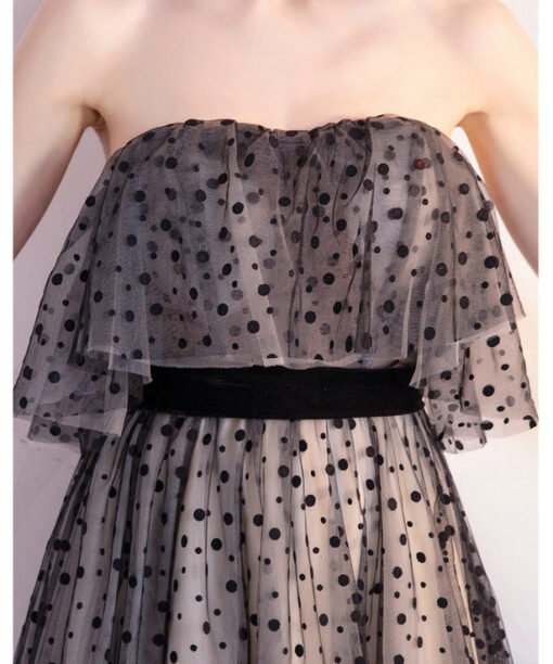 cheap black prom dress 1088-006