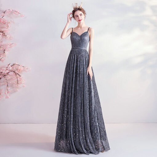dark blue prom dress 1091-006