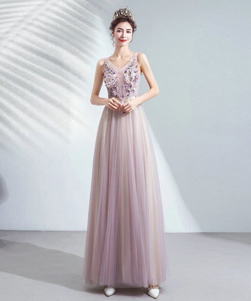 light purple formal dress 1096-002