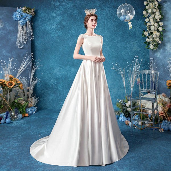 modest wedding dress 1083- 001