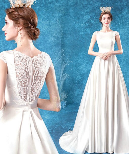 modest wedding dress 1083- 005