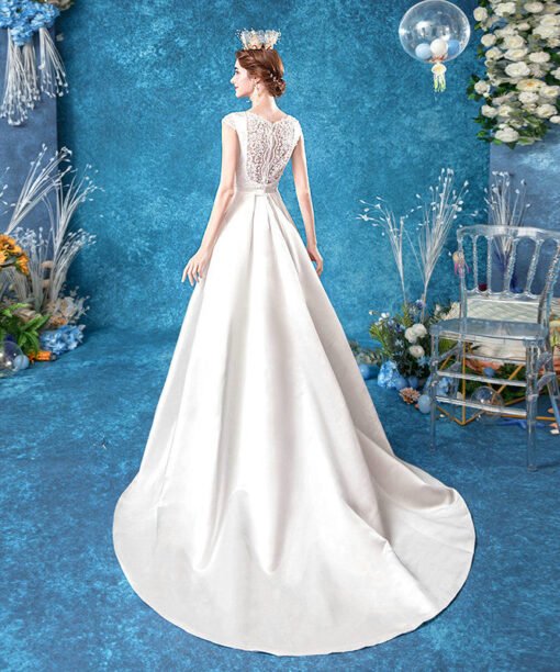 modest wedding dress 1083- 007