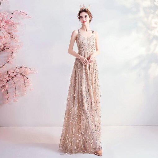 open back formal dress 1095-002