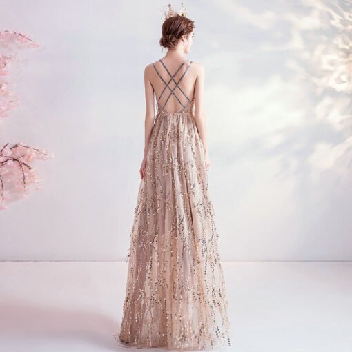 open back formal dress 1095-003