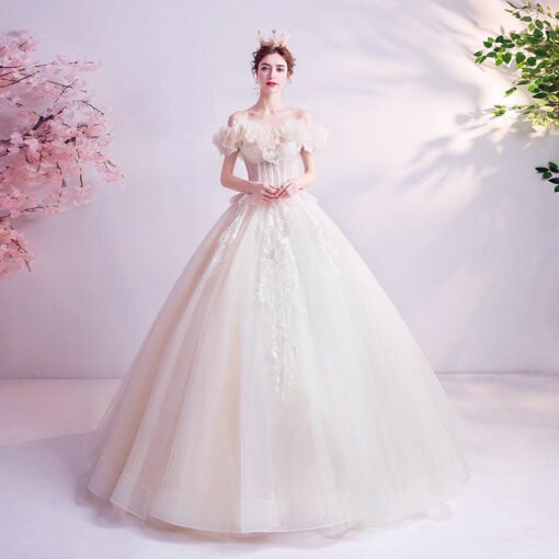 princess ball gown wedding dress 1070-003