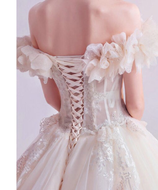 princess ball gown wedding dress 1070-004