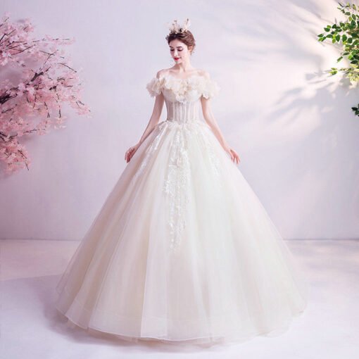 princess ball gown wedding dress 1070-005