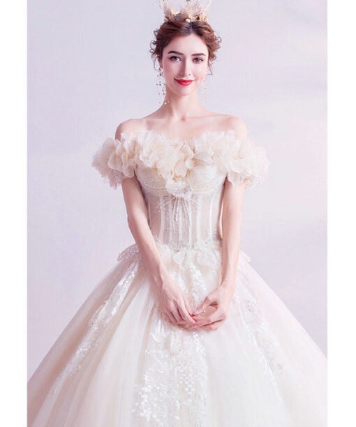 princess ball gown wedding dress 1070-009