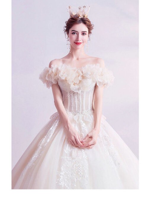 princess ball gown wedding dress 1070-009