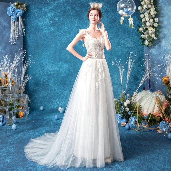 summer wedding dress 1082-004