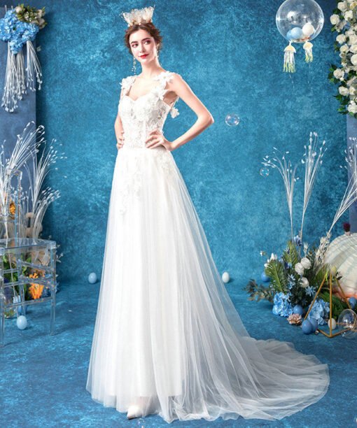 summer wedding dress 1082-005
