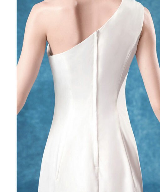 wedding dress with slit 1075-001