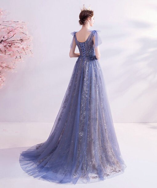 blue formal dress 1112-003