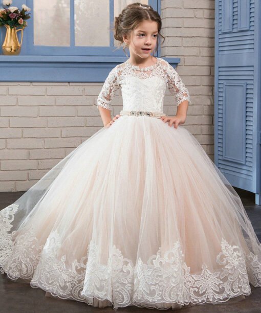 designer flower girl dresses 1101-003