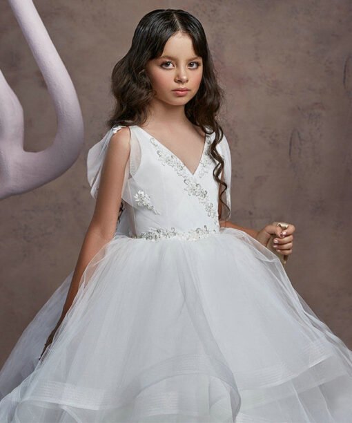 elegant flower girl dresses 1106-002