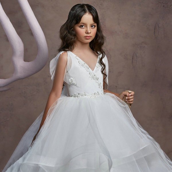 elegant flower girl dresses 1106-002