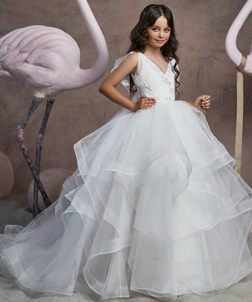 elegant flower girl dresses 1106-003