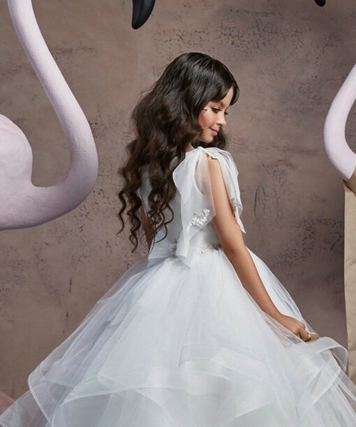 elegant flower girl dresses 1106-004