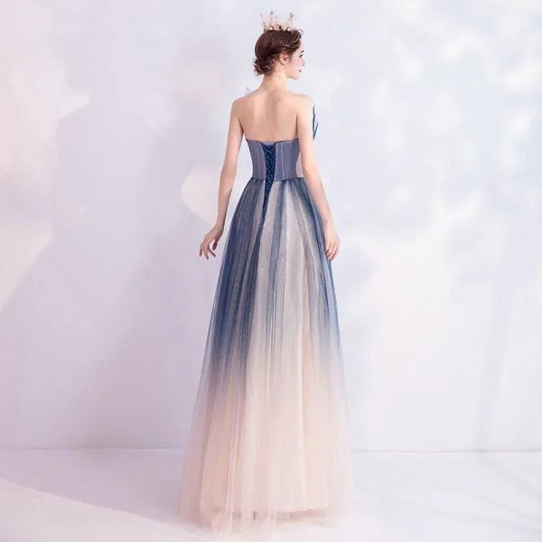 two color prom dress 1113-001