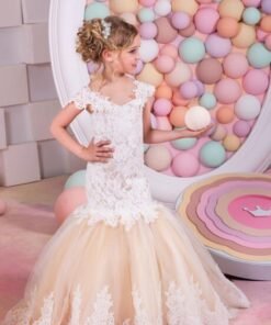 mermaid flower girl dress 1135004
