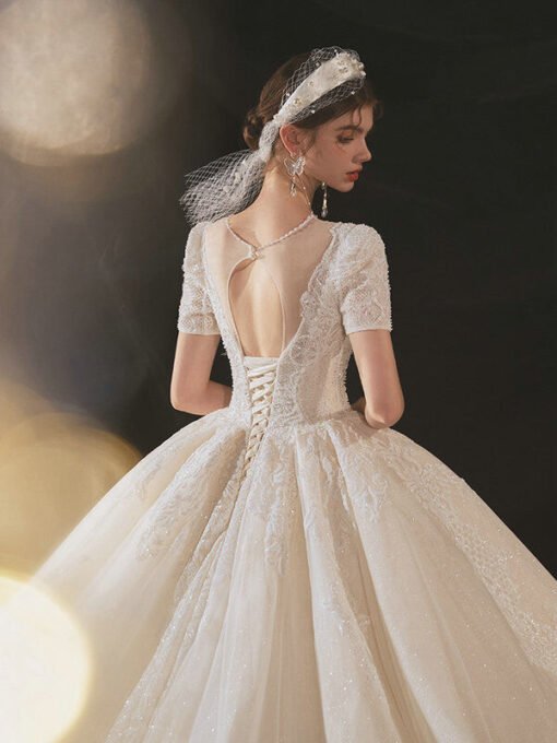 princess ball gown wedding dress 1126-002