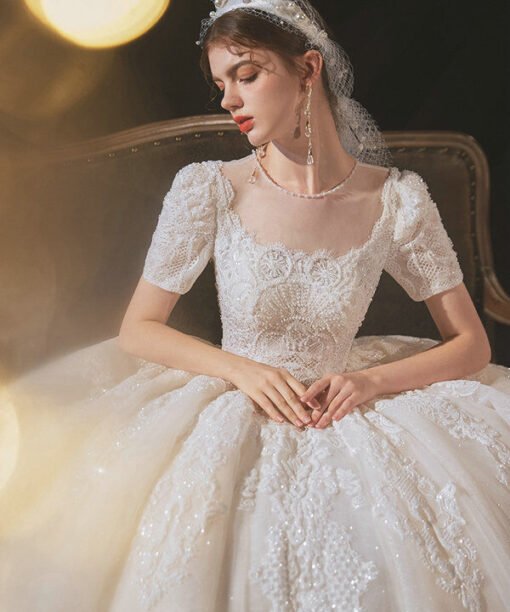 princess ball gown wedding dress 1126-003