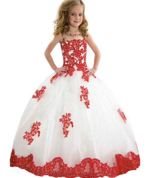 red and white flower girl dresses 1140002
