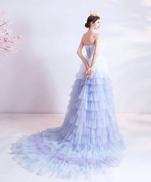 Layered prom dress 1151-005