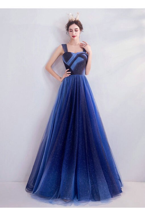 Strap prom dress 1148-003