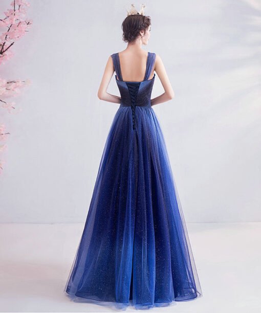 Strap prom dress 1148-005