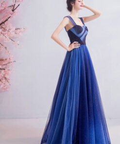 Strap prom dress 1148-007