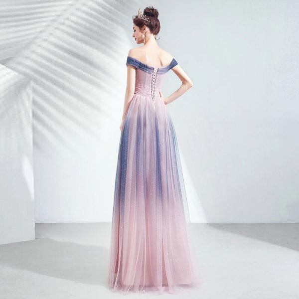 blue and pink prom dress 1141003