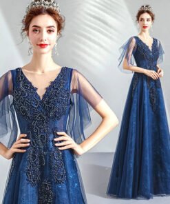 blue long formal dress 1144007