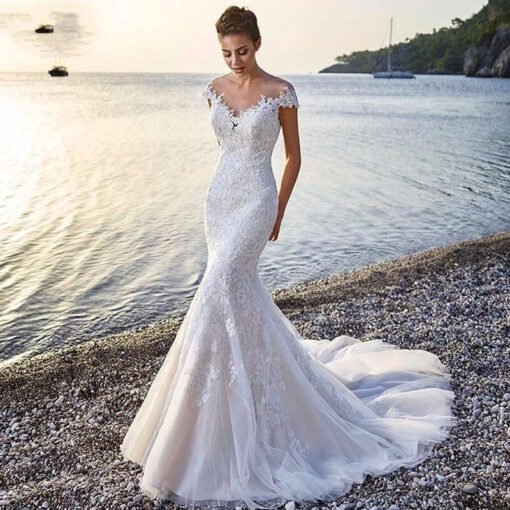 fitted wedding dress 1159-001