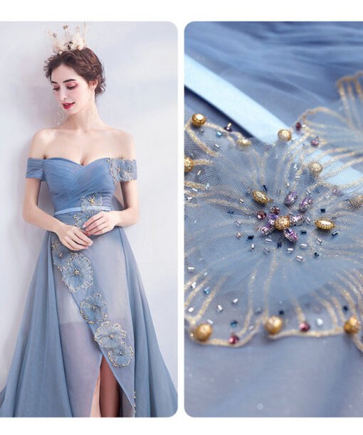 off the shoulder formal dress 1142003