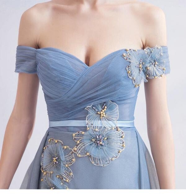 off the shoulder formal dress 1142007