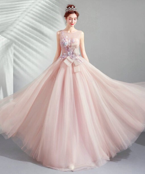 pink princess prom dress 1154-002