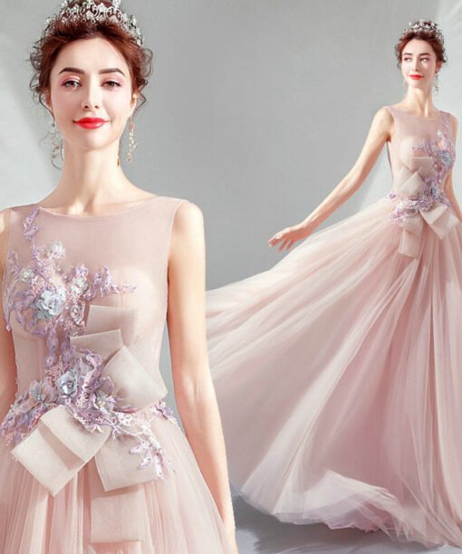 pink princess prom dress 1154-003