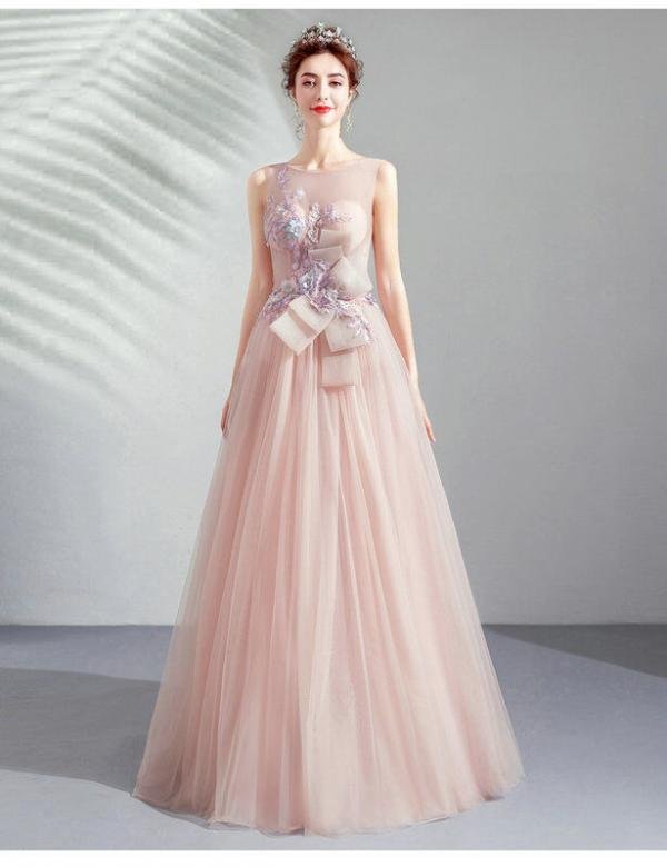 pink princess prom dress 1154-004