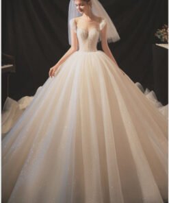 princess ball gown wedding dress 1158-001