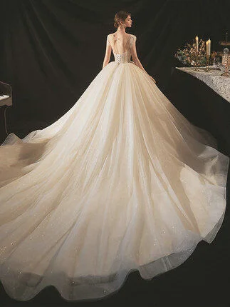 princess ball gown wedding dress 1158-003