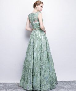 mint green prom dress 1169-004