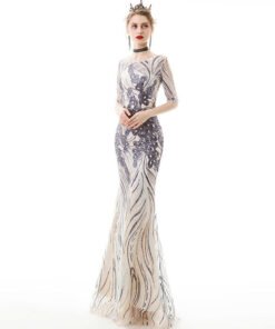 slim prom dress 1172-004