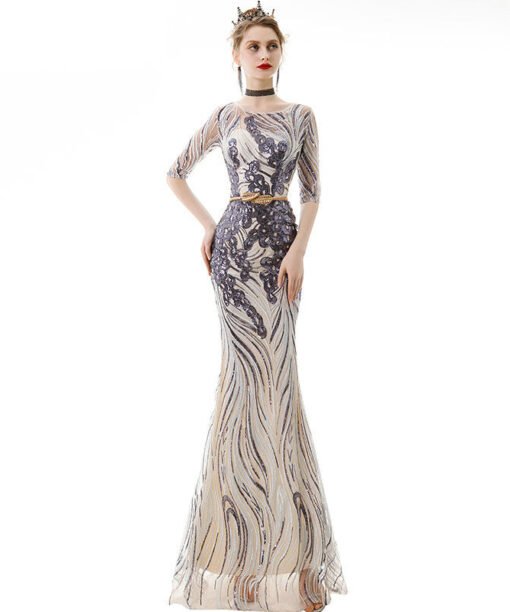 slim prom dress 1172-005