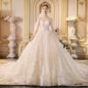 sparkly ball gown wedding dress 1193-008
